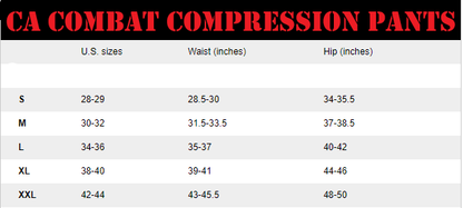 CA COMBAT Full Length Compression Pants
