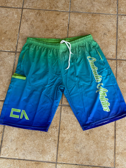 PS 4 Way Stretch Shorts Ombre Collection