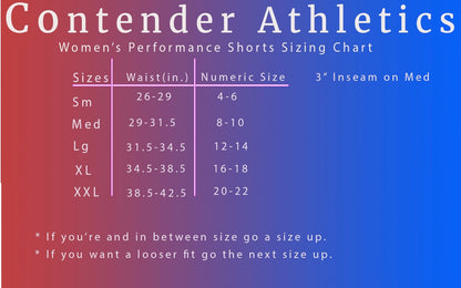 Ladies PS 4 Way Stretch Shorts Ombre Collection