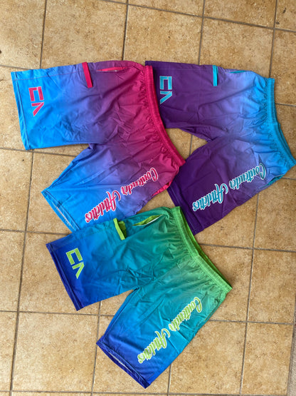 PS 4 Way Stretch Shorts Ombre Collection