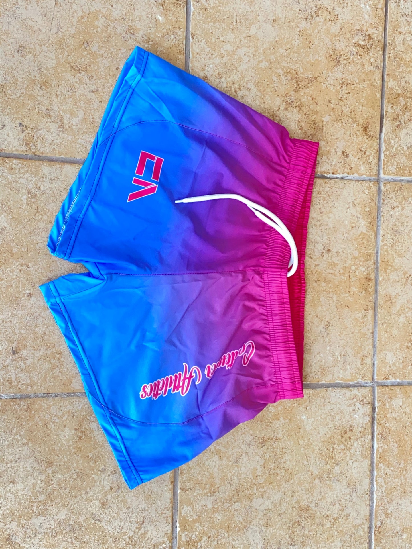 Ladies PS 4 Way Stretch Shorts Ombre Collection